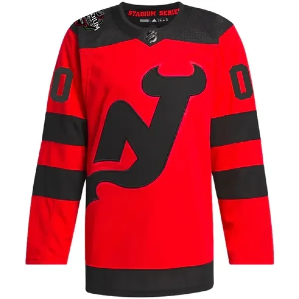 Adidas New Jersey Devils Pelipaita 2024 Premium Stadium Series Punainen ( Omalla Nimellä )