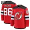 Fanatics New Jersey Devils Jack Hughes Lasten Pelipaita 2024-2025 Koti Premium Punainen