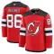 Fanatics New Jersey Devils Jack Hughes Pelipaita 2024-2025 Koti Premium Punainen