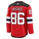 Fanatics New Jersey Devils Jack Hughes Pelipaita 2024-2025 Koti Premium Punainen