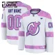 Fanatics New Jersey Devils Lasten Pelipaita 2024-2025 Hockey Fights Cancer Practice Valkoinen ( Omalla Nimellä ) Fanatics New Jersey Devils Lasten Pelipaita 2024-2025 Hockey Fights Cancer Practice Valkoinen ( Omalla Nimellä )