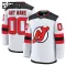 Fanatics New Jersey Devils Lasten Pelipaita 2024-2025 Vieras Premium Valkoinen ( Omalla Nimellä )
