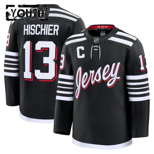 Fanatics New Jersey Devils Nico Hischier Lasten Pelipaita 2024-2025 Kolmos Premium Musta Fanatics New Jersey Devils Nico Hischier Lasten Pelipaita 2024-2025 Kolmos Premium Musta