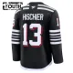 Fanatics New Jersey Devils Nico Hischier Lasten Pelipaita 2024-2025 Kolmos Premium Musta