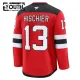 Fanatics New Jersey Devils Nico Hischier Lasten Pelipaita 2024-2025 Koti Premium Punainen