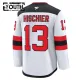 Fanatics New Jersey Devils Nico Hischier Lasten Pelipaita 2024-2025 Vieras Premium Valkoinen