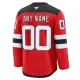 Fanatics New Jersey Devils Pelipaita 2024-2025 Koti Premium Punainen ( Omalla Nimellä )