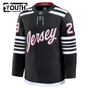 Fanatics New Jersey Devils Timo Meier Lasten Pelipaita 2024-2025 Kolmos Premium Musta