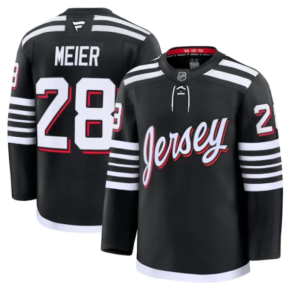 Fanatics New Jersey Devils Timo Meier Pelipaita 2024-2025 Kolmos Premium Musta Fanatics New Jersey Devils Timo Meier Pelipaita 2024-2025 Kolmos Premium Musta