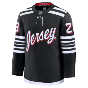 Fanatics New Jersey Devils Timo Meier Pelipaita 2024-2025 Kolmos Premium Musta