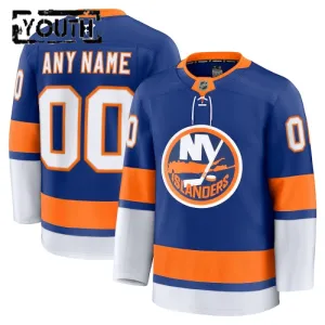 Fanatics New York Islanders Lasten Pelipaita 2024-2025 Koti Premium Sininen ( Omalla Nimellä )