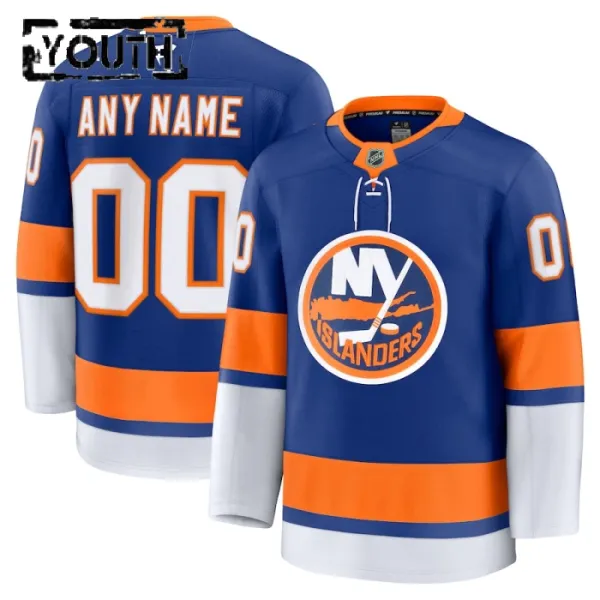 Fanatics New York Islanders Lasten Pelipaita 2024-2025 Koti Premium Sininen ( Omalla Nimellä ) Fanatics New York Islanders Lasten Pelipaita 2024-2025 Koti Premium Sininen ( Omalla Nimellä )