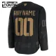 Fanatics New York Islanders Lasten Pelipaita 2024-2025 Military Appreciation Practice Musta ( Omalla Nimellä )