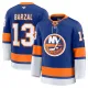 Fanatics New York Islanders Mathew Barzal Pelipaita 2024-2025 Koti Premium Sininen Fanatics New York Islanders Mathew Barzal Pelipaita 2024-2025 Koti Premium Sininen