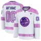 Fanatics New York Islanders Pelipaita 2024-2025 Hockey Fights Cancer Practice Valkoinen ( Omalla Nimellä ) Fanatics New York Islanders Pelipaita 2024-2025 Hockey Fights Cancer Practice Valkoinen ( Omalla Nimellä )