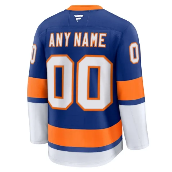 Fanatics New York Islanders Pelipaita 2024-2025 Koti Premium Sininen ( Omalla Nimellä )