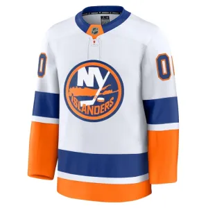 Fanatics New York Islanders Pelipaita 2024-2025 Vieras Premium Valkoinen ( Omalla Nimellä )