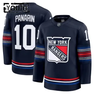 Fanatics New York Rangers Artemi Panarin Lasten Pelipaita 2024-2025 Kolmos Premium Navy