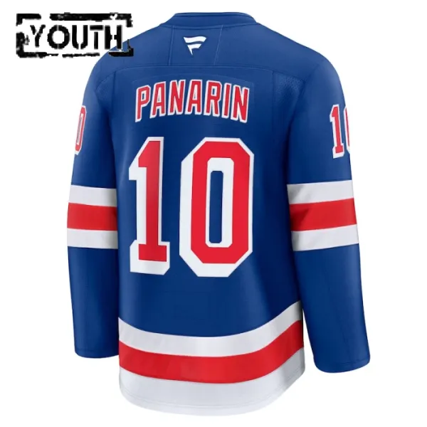 Fanatics New York Rangers Artemi Panarin Lasten Pelipaita 2024-2025 Koti Premium Sininen