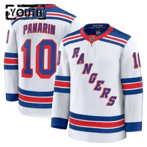 Fanatics New York Rangers Artemi Panarin Lasten Pelipaita 2024-2025 Vieras Premium Valkoinen