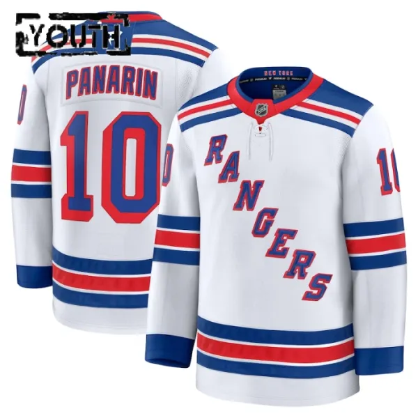 Fanatics New York Rangers Artemi Panarin Lasten Pelipaita 2024-2025 Vieras Premium Valkoinen Fanatics New York Rangers Artemi Panarin Lasten Pelipaita 2024-2025 Vieras Premium Valkoinen