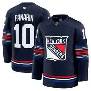 Fanatics New York Rangers Artemi Panarin Pelipaita 2024-2025 Kolmos Premium Navy
