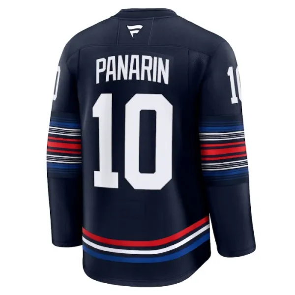 Fanatics New York Rangers Artemi Panarin Pelipaita 2024-2025 Kolmos Premium Navy