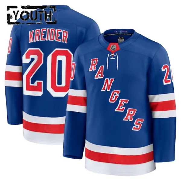 Fanatics New York Rangers Chris Kreider Lasten Pelipaita 2024-2025 Koti Premium Sininen Fanatics New York Rangers Chris Kreider Lasten Pelipaita 2024-2025 Koti Premium Sininen