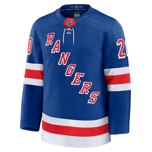 Fanatics New York Rangers Chris Kreider Pelipaita 2024-2025 Koti Premium Sininen