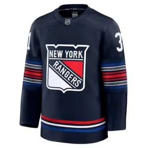 Fanatics New York Rangers Igor Shesterkin Pelipaita 2024-2025 Kolmos Premium Navy