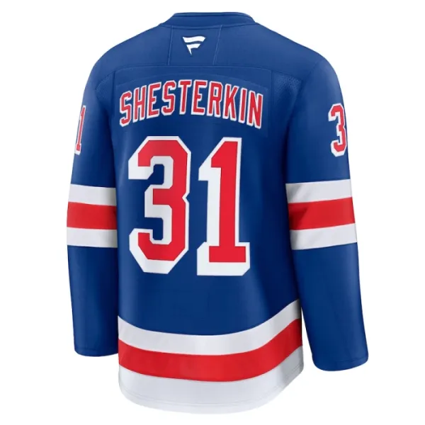Fanatics New York Rangers Igor Shesterkin Pelipaita 2024-2025 Koti Premium Sininen