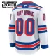 Fanatics New York Rangers Lasten Pelipaita 2024-2025 Vieras Premium Valkoinen ( Omalla Nimellä )