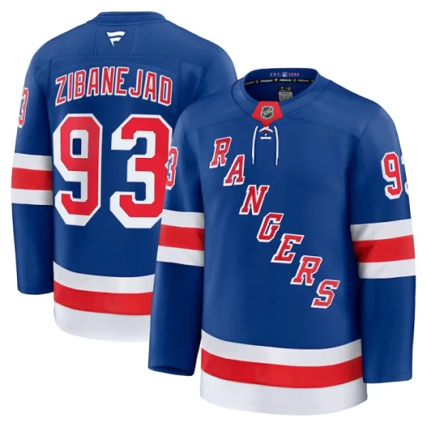 Fanatics New York Rangers Mika Zibanejad Pelipaita 2024-2025 Koti Premium Sininen Fanatics New York Rangers Mika Zibanejad Pelipaita 2024-2025 Koti Premium Sininen