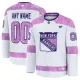 Fanatics New York Rangers Pelipaita 2024-2025 Hockey Fights Cancer Practice Valkoinen ( Omalla Nimellä ) Fanatics New York Rangers Pelipaita 2024-2025 Hockey Fights Cancer Practice Valkoinen ( Omalla Nimellä )