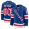 Fanatics New York Rangers Pelipaita 2024-2025 Koti Premium Sininen ( Omalla Nimellä )