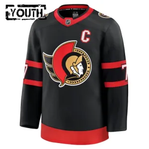 Fanatics Ottawa Senators Brady Tkachuk Lasten Pelipaita 2024-2025 Koti Premium Musta