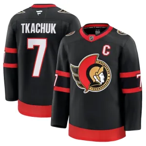 Fanatics Ottawa Senators Brady Tkachuk Pelipaita 2024-2025 Koti Premium Musta