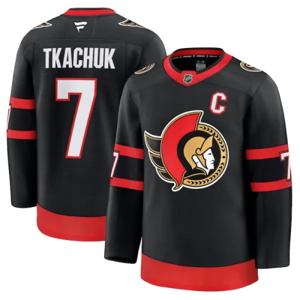 Fanatics Ottawa Senators Brady Tkachuk Pelipaita 2024-2025 Koti Premium Musta Fanatics Ottawa Senators Brady Tkachuk Pelipaita 2024-2025 Koti Premium Musta