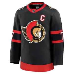 Fanatics Ottawa Senators Brady Tkachuk Pelipaita 2024-2025 Koti Premium Musta