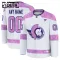 Fanatics Ottawa Senators Lasten Pelipaita 2024-2025 Hockey Fights Cancer Practice Valkoinen ( Omalla Nimellä )