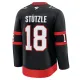 Fanatics Ottawa Senators Tim Stutzle Pelipaita 2024-2025 Koti Premium Musta