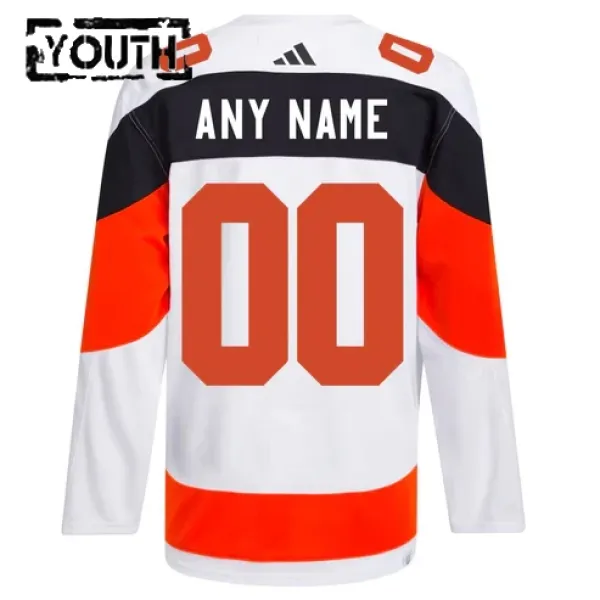 Adidas Philadelphia Flyers Lasten Pelipaita 2024 Premium Stadium Series Valkoinen ( Omalla Nimellä ) Adidas Philadelphia Flyers Lasten Pelipaita 2024 Premium Stadium Series Valkoinen ( Omalla Nimellä )