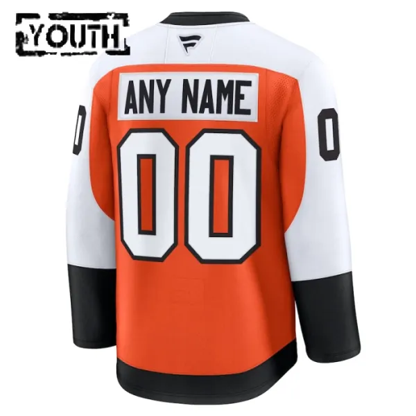 Fanatics Philadelphia Flyers Lasten Pelipaita 2024-2025 Koti Premium Oranssi ( Omalla Nimellä )