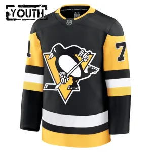 Fanatics Pittsburgh Penguins Evgeni Malkin Lasten Pelipaita 2024-2025 Koti Premium Musta