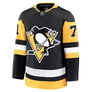 Fanatics Pittsburgh Penguins Evgeni Malkin Pelipaita 2024-2025 Koti Premium Musta