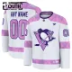 Fanatics Pittsburgh Penguins Lasten Pelipaita 2024-2025 Hockey Fights Cancer Practice Valkoinen ( Omalla Nimellä ) Fanatics Pittsburgh Penguins Lasten Pelipaita 2024-2025 Hockey Fights Cancer Practice Valkoinen ( Omalla Nimellä )