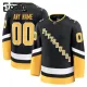 Fanatics Pittsburgh Penguins Lasten Pelipaita 2024-2025 Kolmos Premium Musta ( Omalla Nimellä ) Fanatics Pittsburgh Penguins Lasten Pelipaita 2024-2025 Kolmos Premium Musta ( Omalla Nimellä )