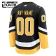Fanatics Pittsburgh Penguins Lasten Pelipaita 2024-2025 Kolmos Premium Musta ( Omalla Nimellä )