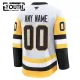 Fanatics Pittsburgh Penguins Lasten Pelipaita 2024-2025 Vieras Premium Valkoinen ( Omalla Nimellä )