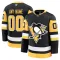 Fanatics Pittsburgh Penguins Pelipaita 2024-2025 Koti Premium Musta ( Omalla Nimellä )